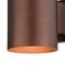 Vaxcel Chiasso Aluminum 1 Light Bronze Dark Sky Cylinder Outdoor Wall Lantern CO-OWD050BZ - alternate 4